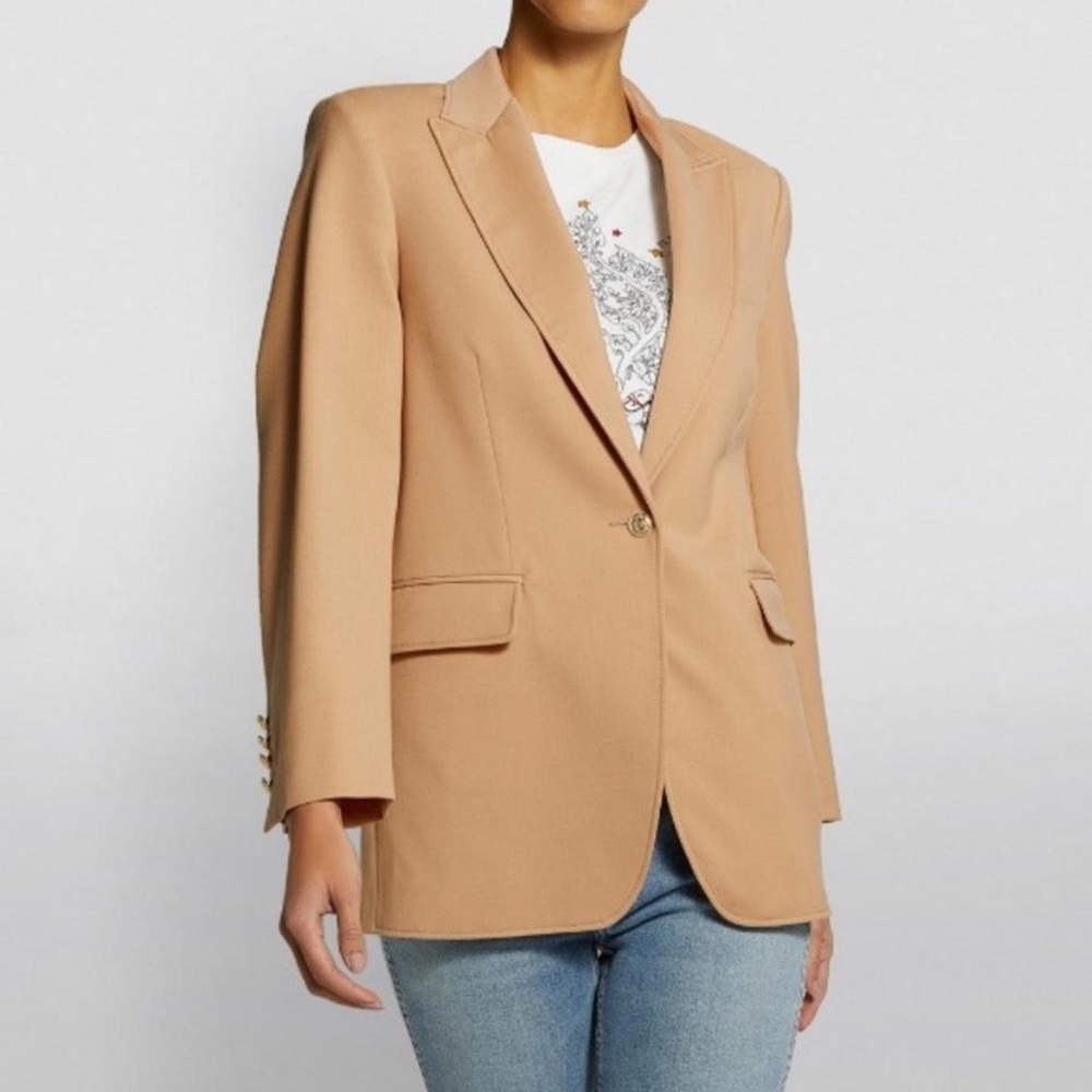 Sandro Paris - Women's Blazer in Tan